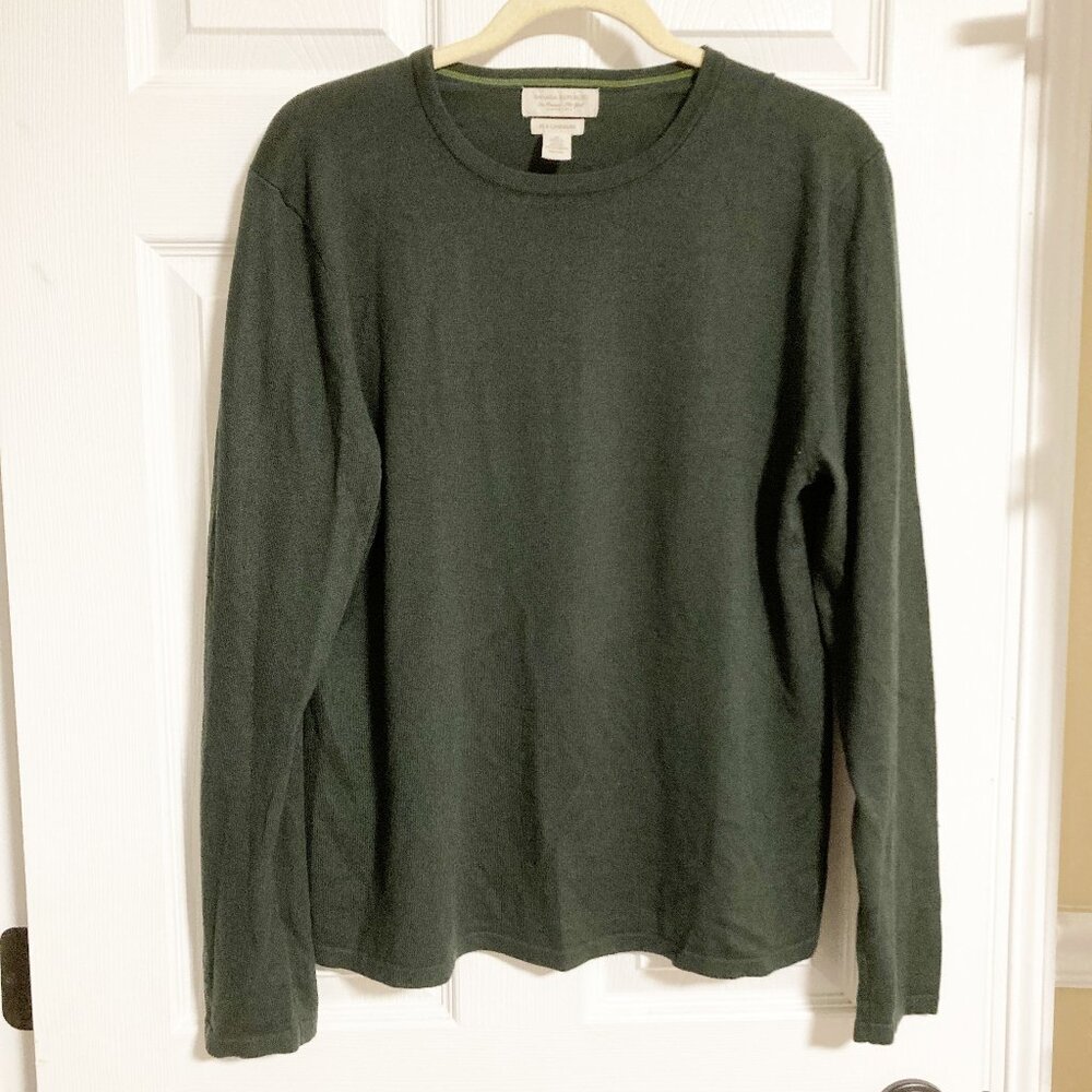 Banana Republic Silk Cashmere Blend Crewneck Sweater Size M